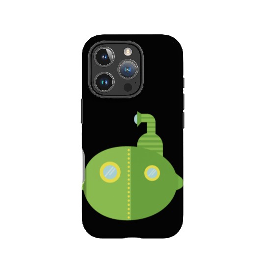 Submarine Lime IPhone Cases