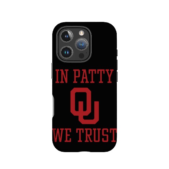 In Patty We Trust Oklahoma Softball Championship IPhone Cases