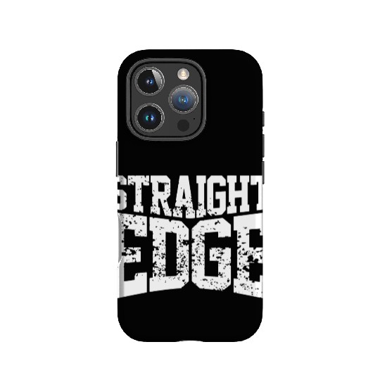 straight edge society IPhone Cases