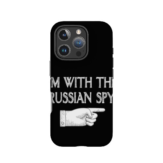 I'm With Russian spy Matching Halloween Costume IPhone Cases