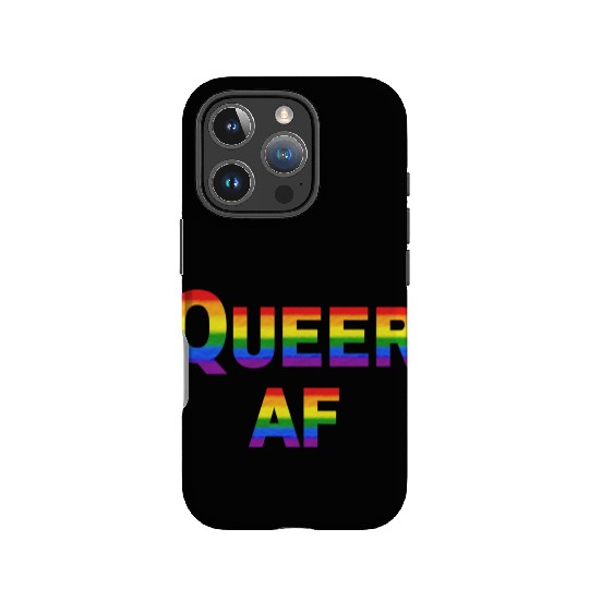 Queer AF Rainbow Spectrum IPhone Cases