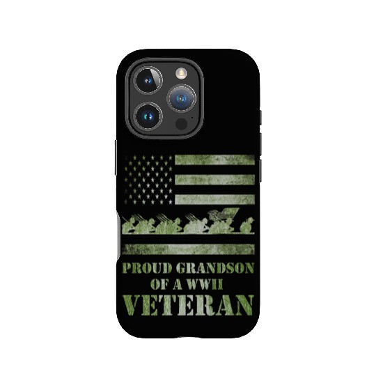 World War 2 Ii 80th Anniversary Proud Grandson Of IPhone Cases