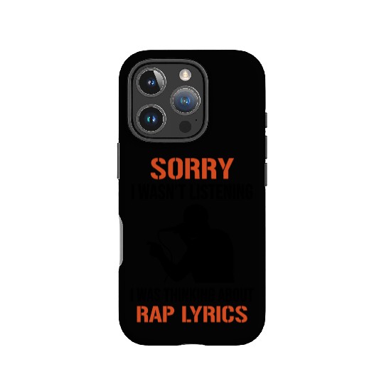 Rapper MC Hip Hop Rap Lyrics Freestyle Quote IPhone Cases