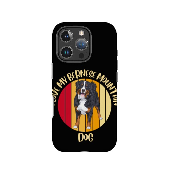 bernese mountain dog IPhone Cases
