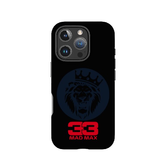 Max Ver stappen 33 Lion IPhone Cases