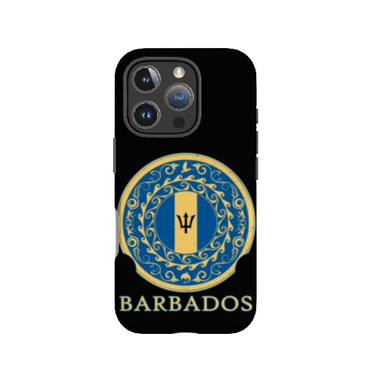 Barbados Trident IPhone Cases