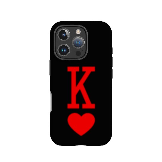 King of Hearts King Queen Couple Halloween Costume IPhone Cases