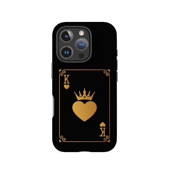 King of Hearts King Queen Couple Halloween Costume IPhone Cases