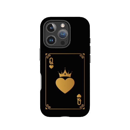 Queen of Heart King Queen Couple Halloween Costume IPhone Cases