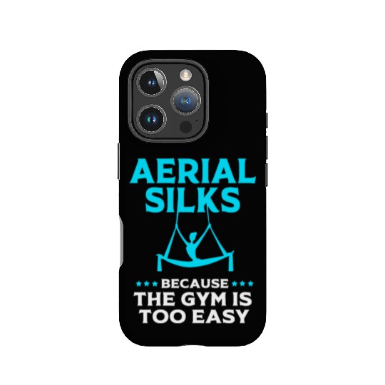 Funny Aerial Silk Gym Humor Aerial Yoga Aerialist IPhone Cases