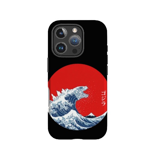 Great Wave Off Kanagawa Circle IPhone Cases