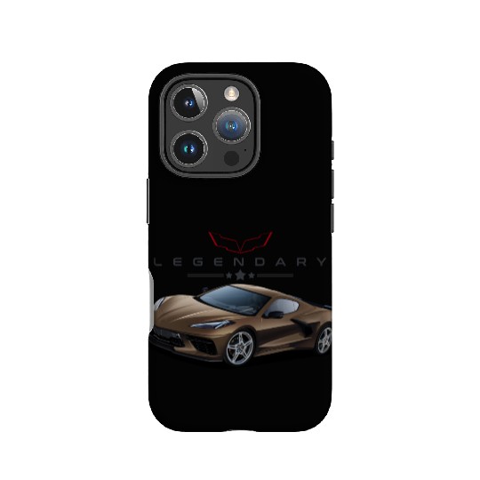 Bronze American Supercar IPhone Cases