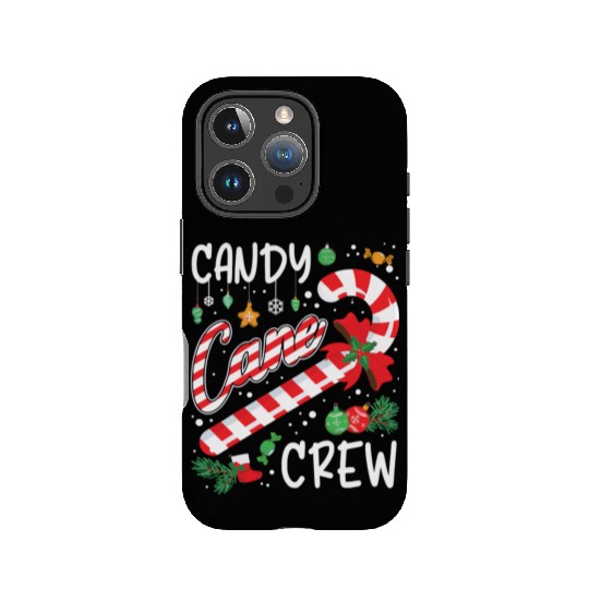 Candy Canes Crew Christmas Matching Group Xmas IPhone Cases