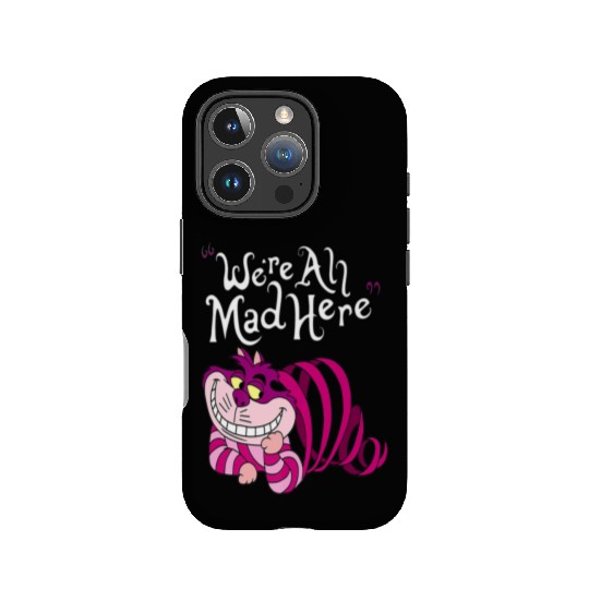 Cheshire Cat Were all Mad Here Cat 1669 IPhone Cases
