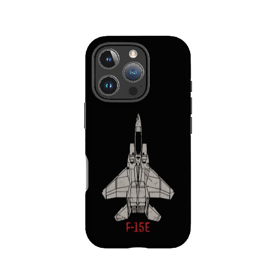 F 15E Strike Eagle US Airborne Fighter Pilot IPhone Cases