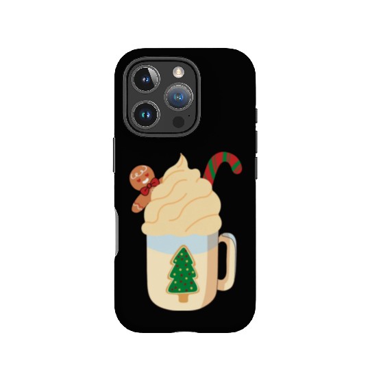 Candy Cane and Hot Cocoa, Hot Chocolate IPhone Cases