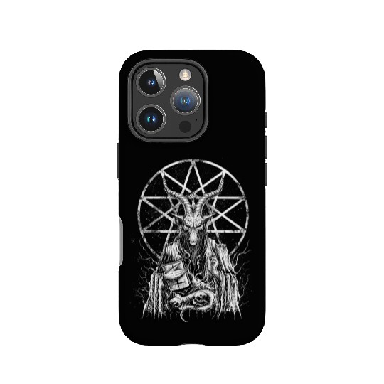 Demonic Baphomet Goat IPhone Cases