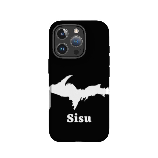 Sisu Upper Peninsula Michigan Yooper U.P. 906 IPhone Cases