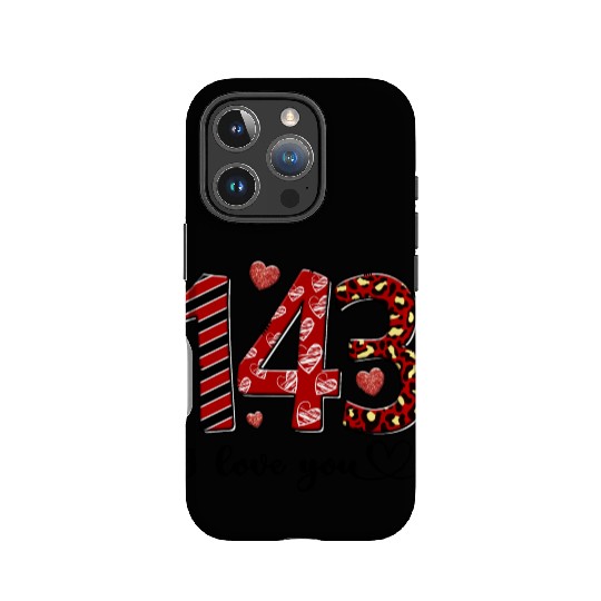 1 4 3 I Love You IPhone Cases