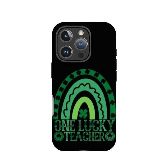One Lucky Teacher Rainbow St Patrick’s Day IPhone Cases