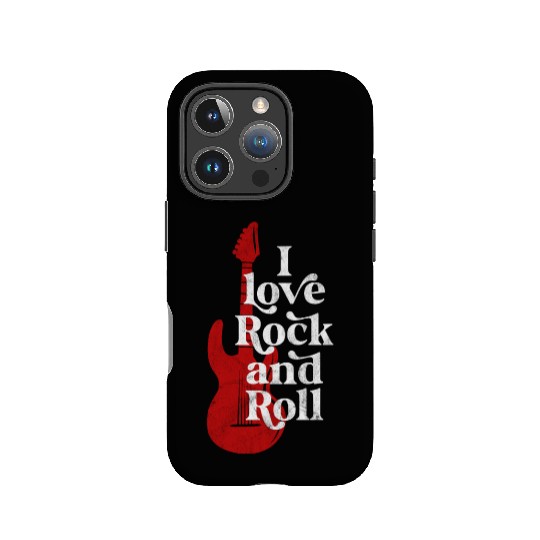 I Love Rock and Roll IPhone Cases