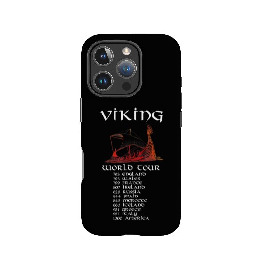 Viking World Tour Valiant Viking Warriors IPhone Cases