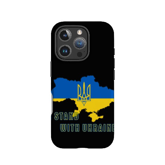 I Stand With Ukraine IPhone Cases