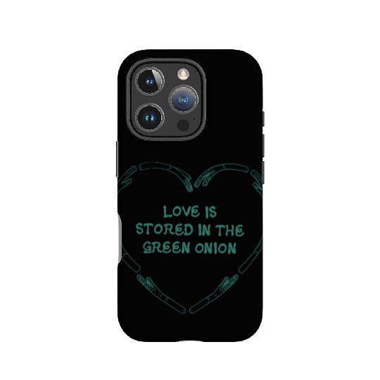love is store in the green onion IPhone Cases