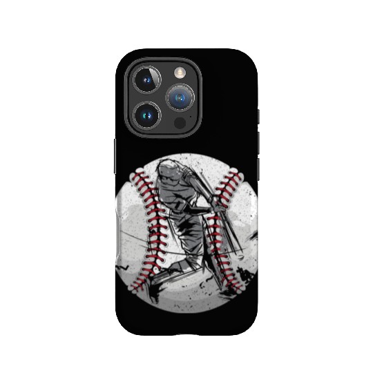 Baseball Player Coach Bat And Ball Pitcher Catcher IPhone Cases