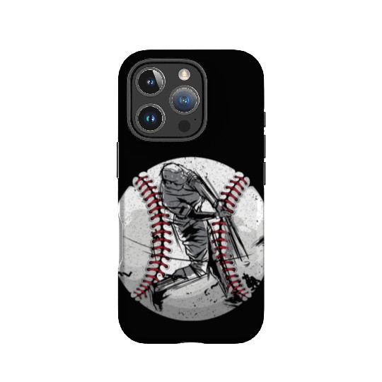 Baseball Player Coach Bat And Ball Pitcher Catcher IPhone Cases