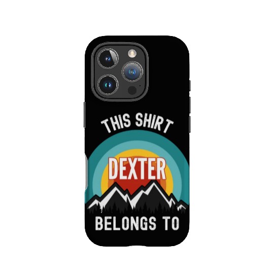 Dexter IPhone Cases, This IPhone Cases Belongs to Dexter