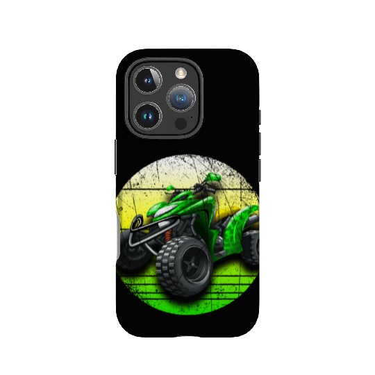 Vintage Retro ATV Quad Dirt Bike Four Wheeler IPhone Cases