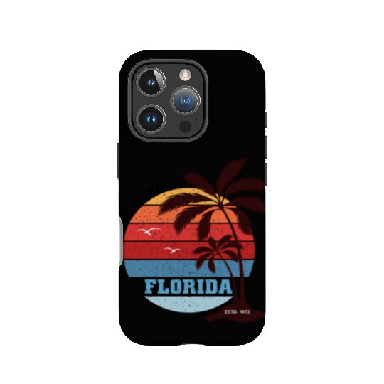 Cape Coral Est.1973 Vintage Florida summer Gift IPhone Cases