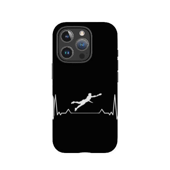 Ultimate Frisbee Heartbeat IPhone Cases