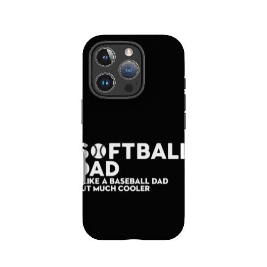 Softball Dad IPhone Cases