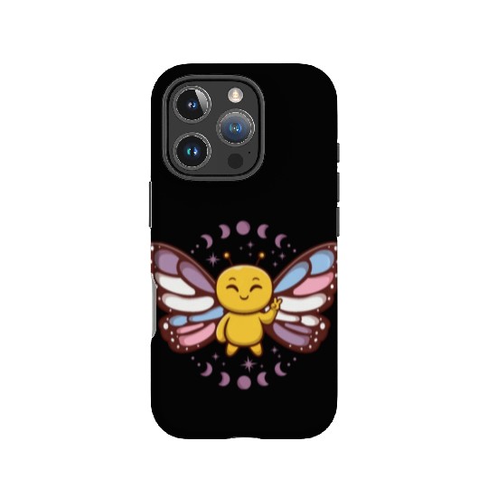 Intersex Monarch Butterfly Subtle Discreet Pride IPhone Cases