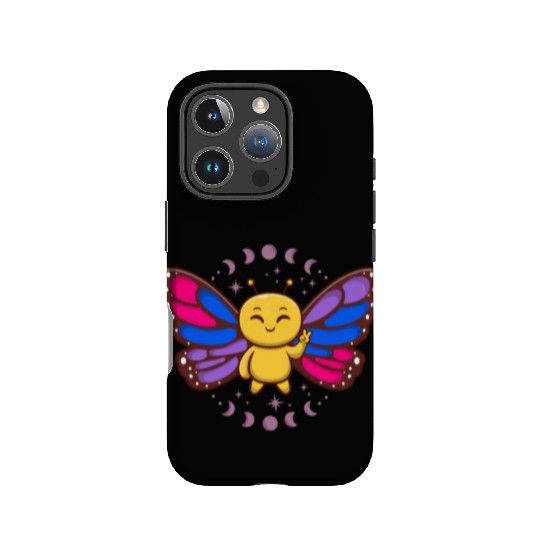 Bisexual Flag Monarch Butterfly Insect Subtle IPhone Cases