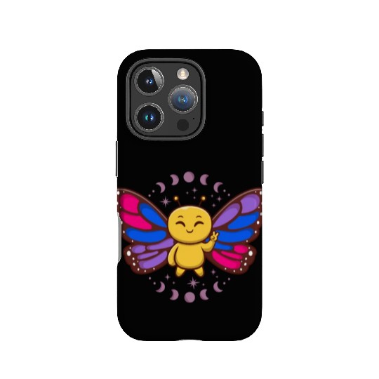 Bisexual Flag Monarch Butterfly Insect Subtle IPhone Cases