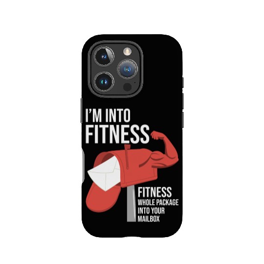 I'm Into Fitness Postal Worker Mailman Postman IPhone Cases