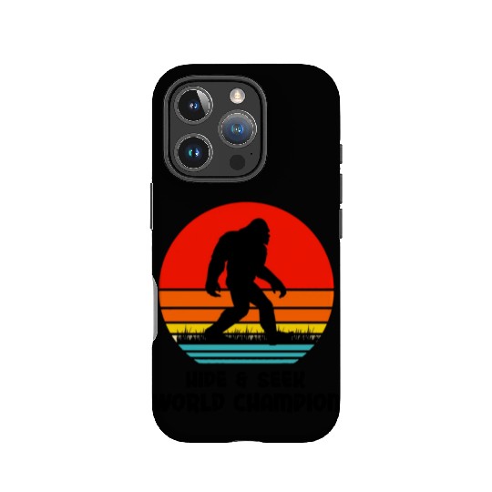 World Big Foot Hide and Seek IPhone Cases
