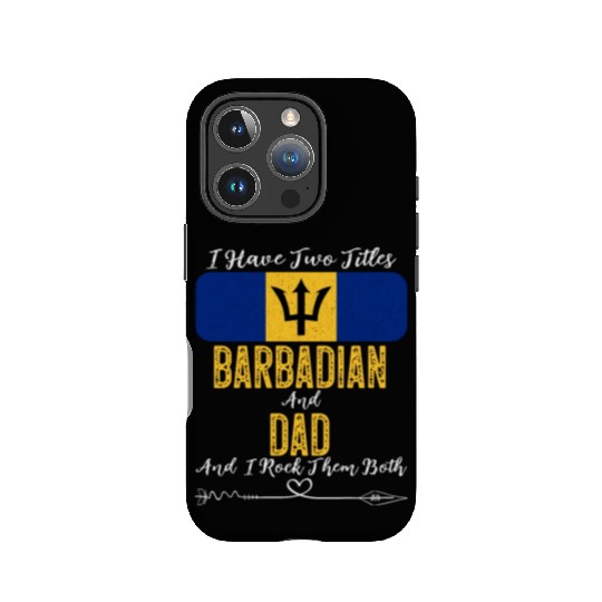 Barbadian Dad Barbados Flag Sunglasses IPhone Cases