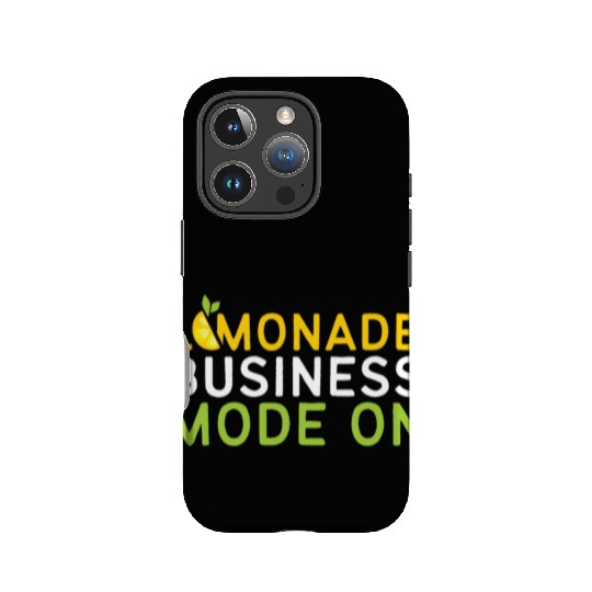 Lemonade Business Mode On Lemon Juice Boss IPhone Cases