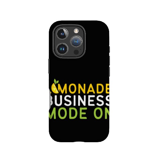 Lemonade Business Mode On Lemon Juice Boss IPhone Cases