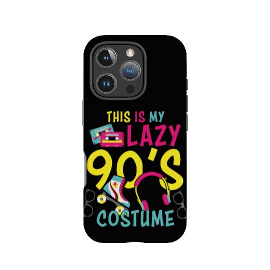 This Is My Lazy 90s Costume IPhone Cases