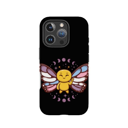 Intersex Monarch Butterfly Subtle Discreet Pride IPhone Cases