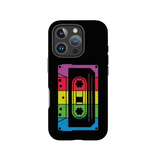 Colorful Retro Cassette Tape IPhone Cases