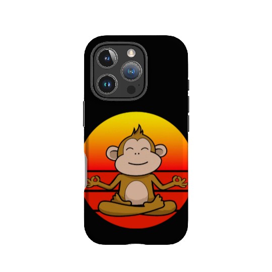 Yoga Monkey, Meditation Yoga For Children And IPhone Cases