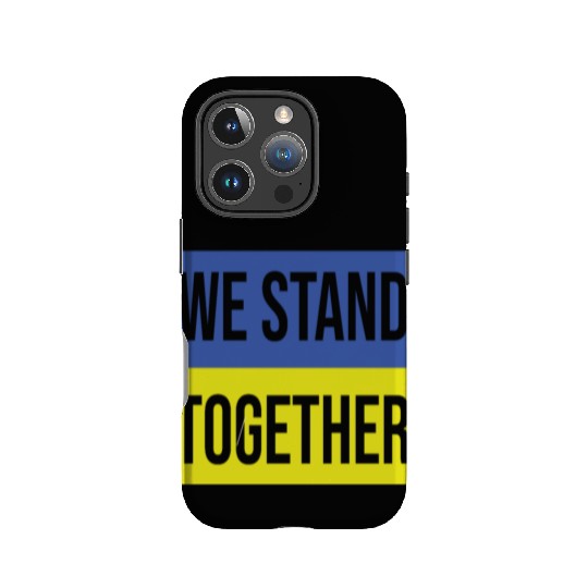 Ukraine We Stand Together IPhone Cases