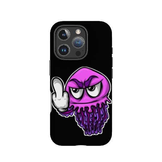 Jelly Fish Middle Finger Jellyfish IPhone Cases