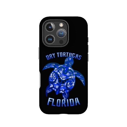 Dry Tortugas Florida Keys Vacation Tribal Turtle IPhone Cases